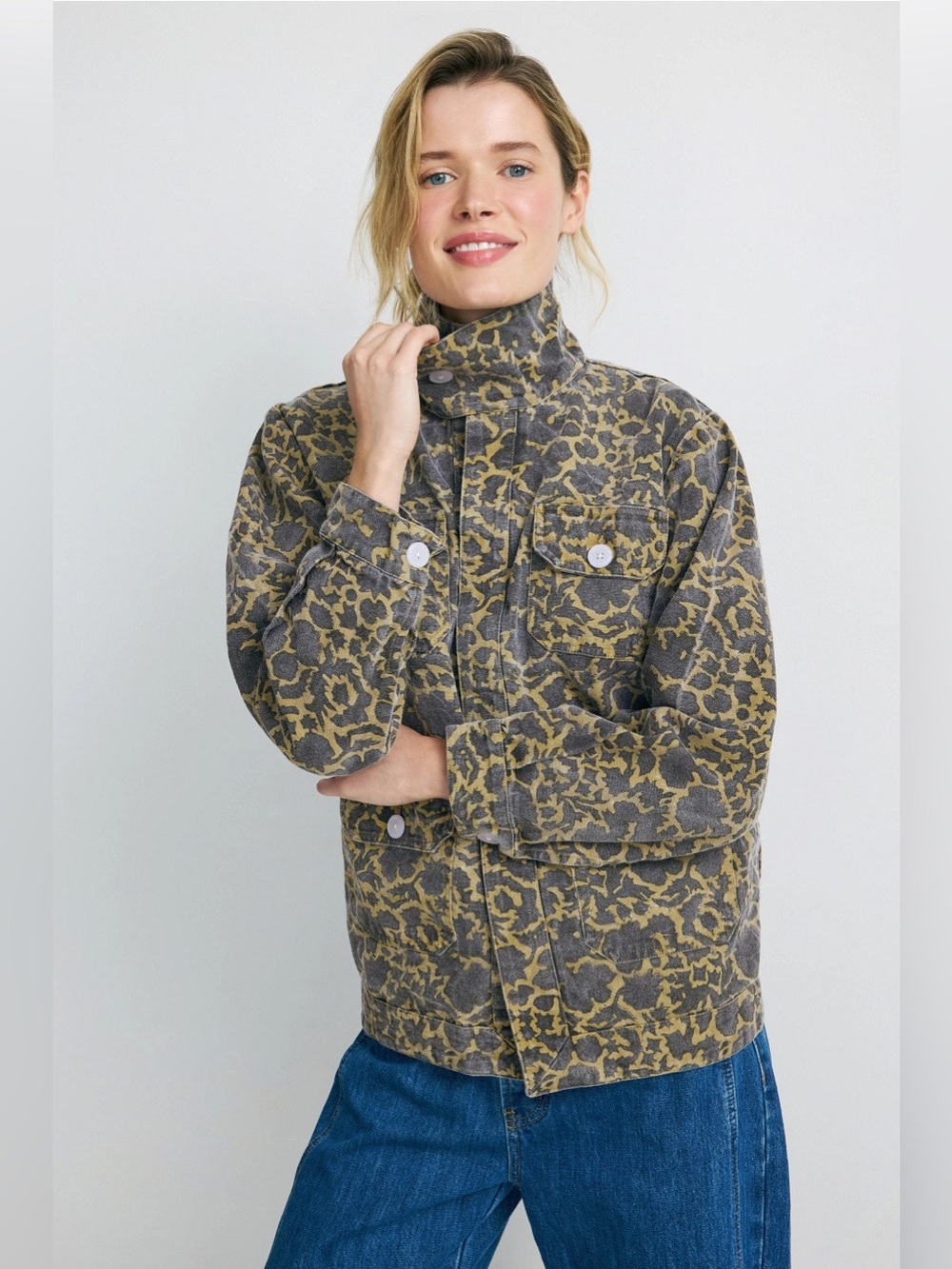 SZ Blockprints Safari Field Jacket